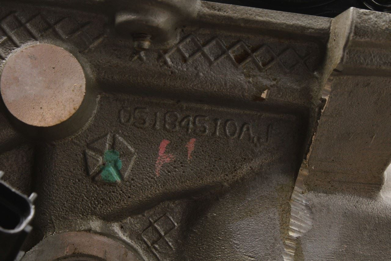 2014-18 Jeep Wrangler Sport 2dr 3.6L Engine Motor VIN G 8th digit 95K 68082776AE - Alshned Auto Parts