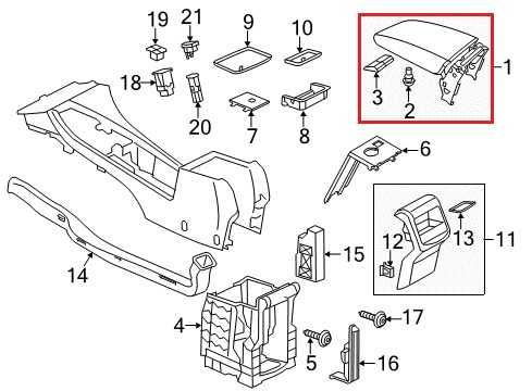12-19 Volkswagen Passat SE FR Center Console Armrest Storage Lid 561-863-239-AE - Alshned Auto Parts