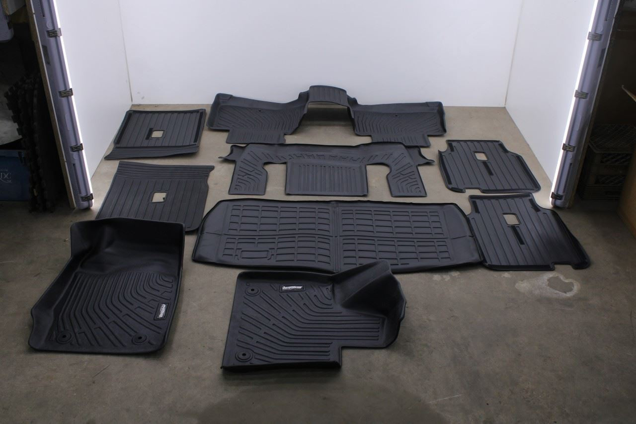 20-26 Lincoln Aviator Front Rear 2nd Row w/ Trunk Floor All Weather Mat Set of 90