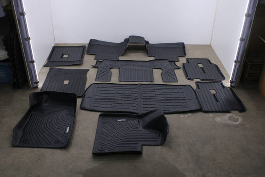 20-26 Lincoln Aviator Front Rear 2nd Row w/ Trunk Floor All Weather Mat Set of 9 - Alshned Auto Parts