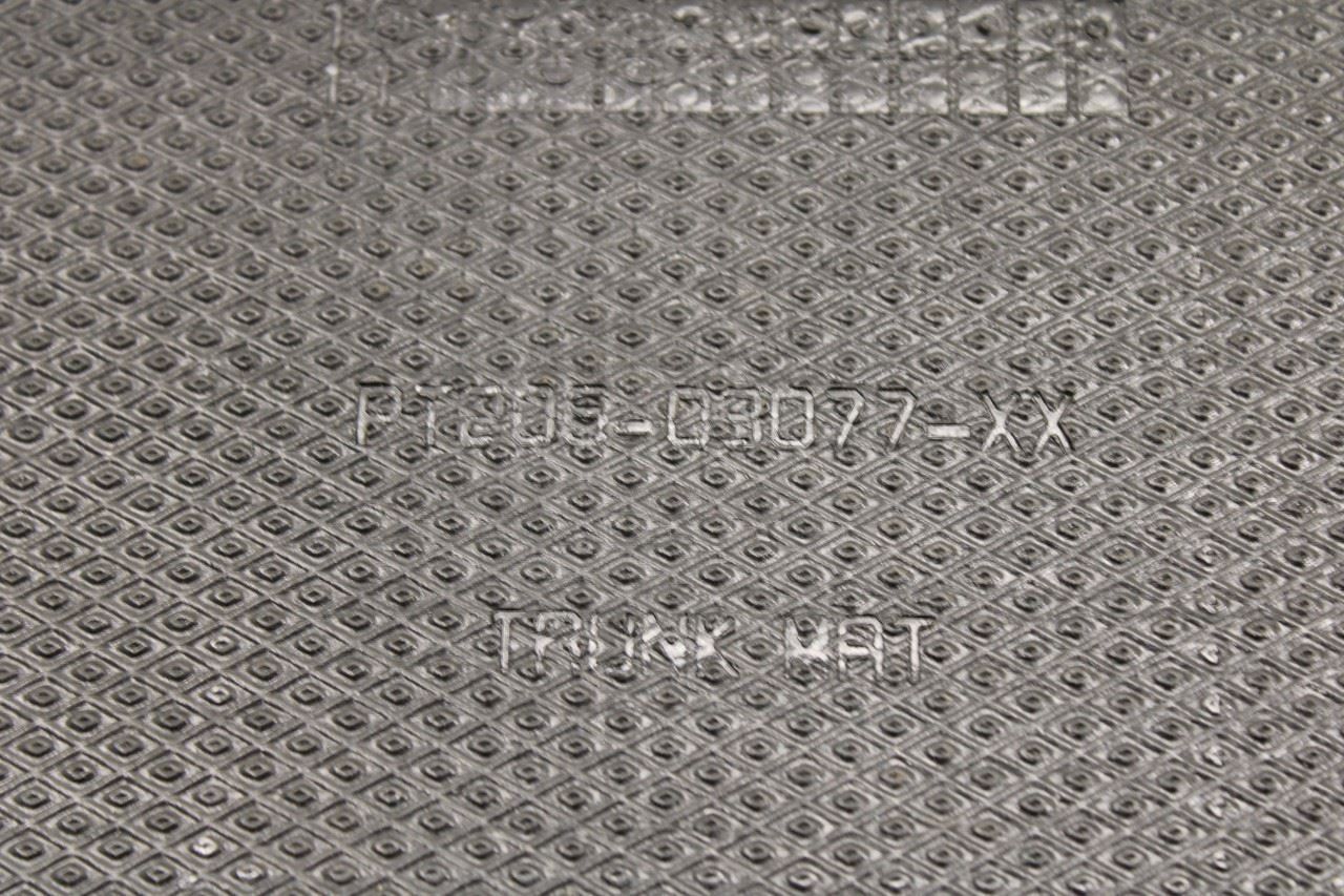 07-11 Toyota Camry LE 2.5L FWD Rear Trunk Floor Cargo Carpet Mat PT206-03077-21 - Alshned Auto Parts
