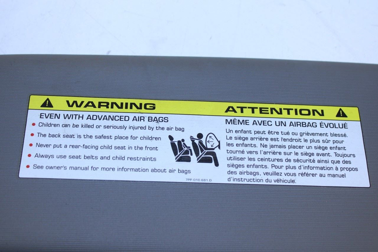 10-16 Porsche Panamera 4 Front Left Side Sun Visor w/ Illuminated Mirror *ReaD* - Alshned Auto Parts