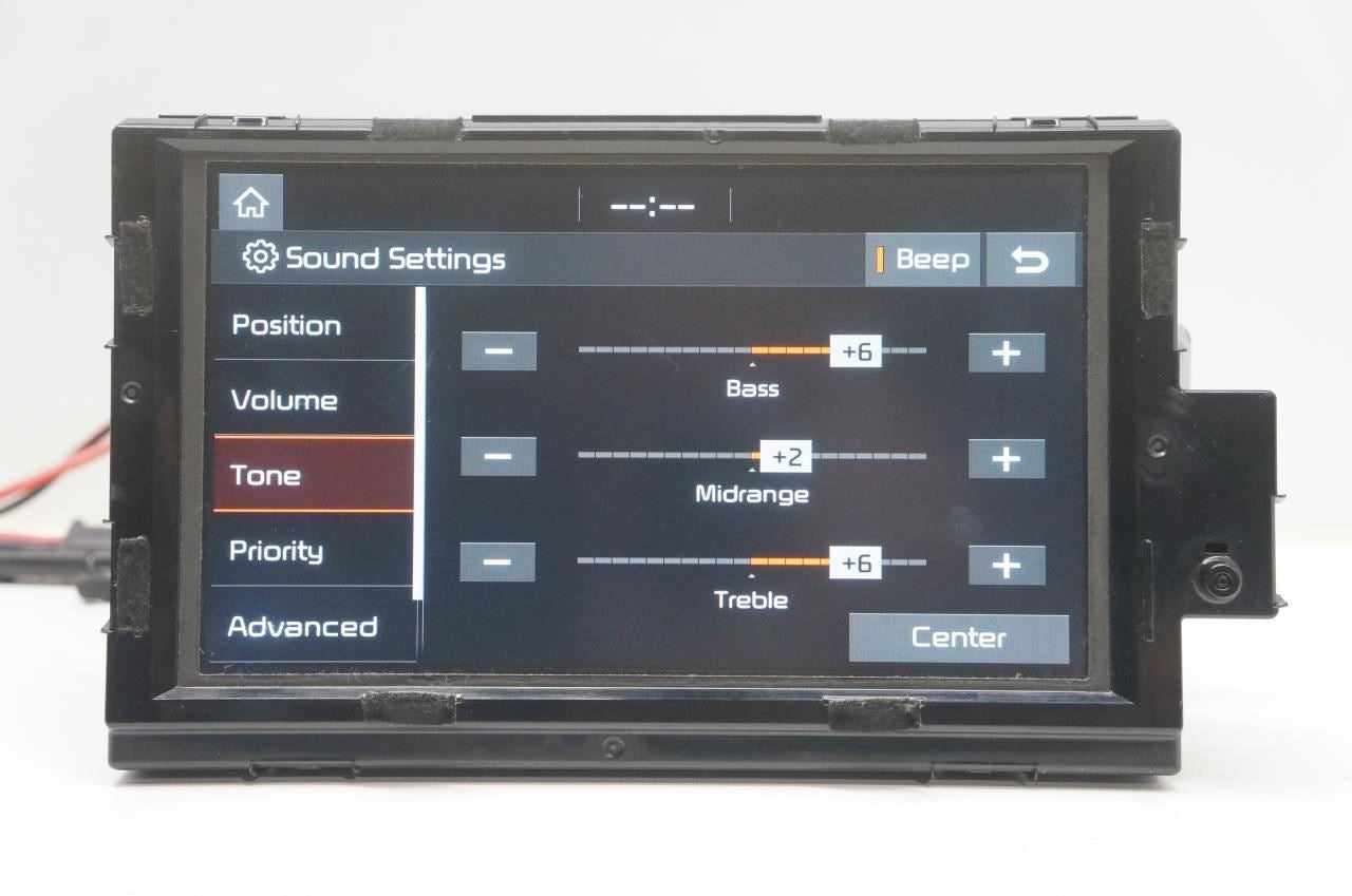 2019-2020 Kia Optima Audio Radio Receiver with 8.0'' Display 96160-D5700WK OEM - Alshned Auto Parts