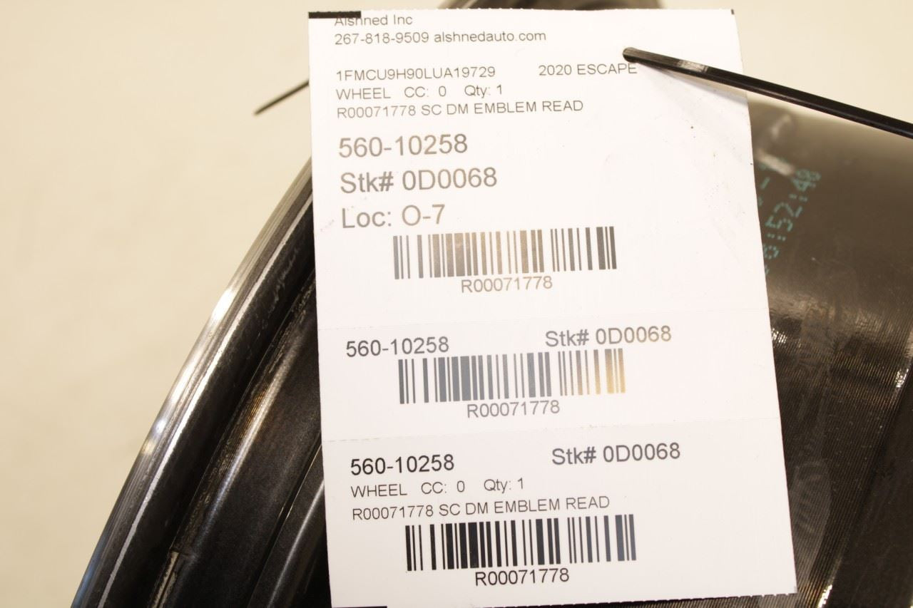 20-25 Ford Escape Aluminum Wheel R18x7J 5 Double Spoke LJ6C-1007-C1A OEM *ReaD* - Alshned Auto Parts