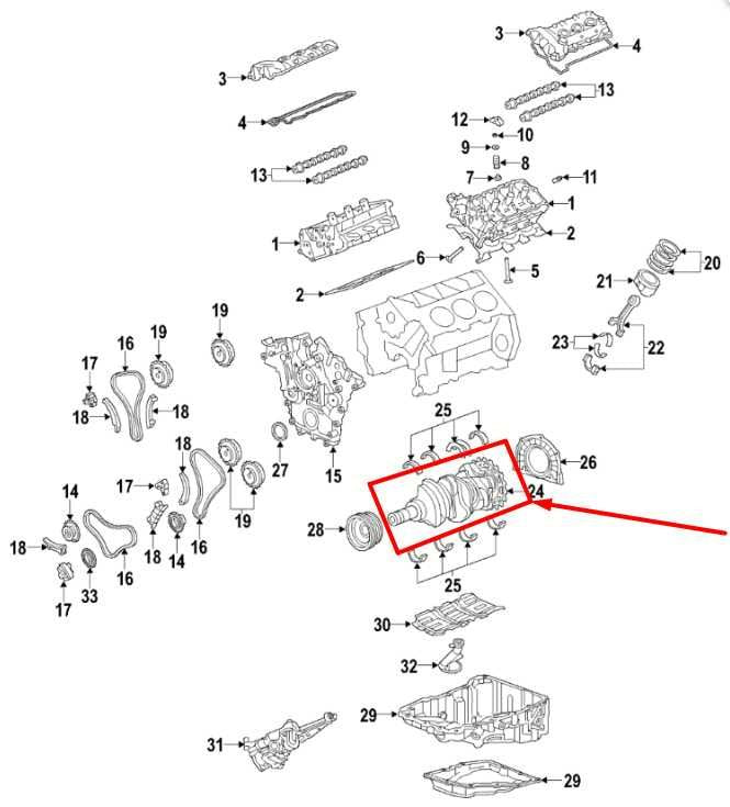 2017-2019 Buick Lacrosse Premium 3.6L AWD Engine Motor Crankshaft 98K 12699162 - Alshned Auto Parts