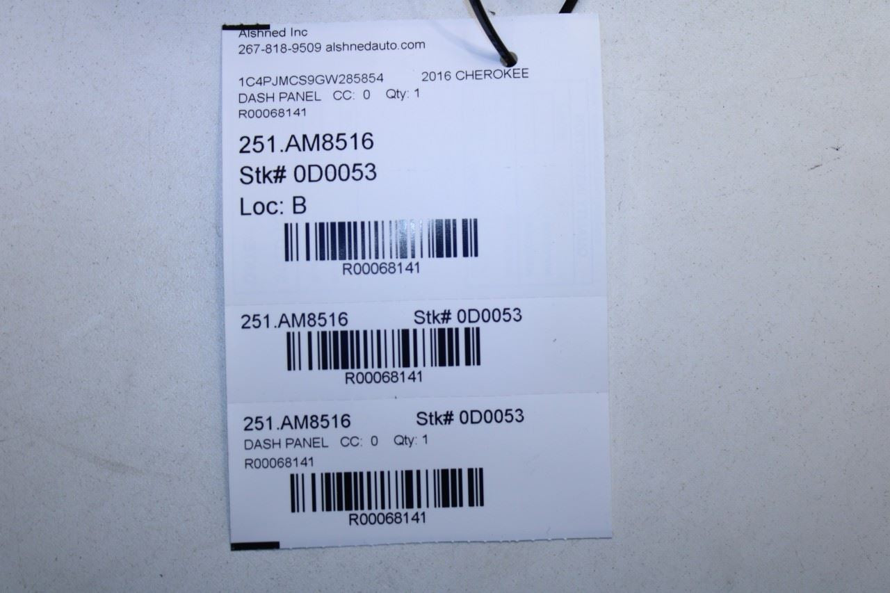 2014-18 Jeep Cherokee 75th Anniversary Front Left Dash Outer Air Vent 6MC931S5AB - Alshned Auto Parts