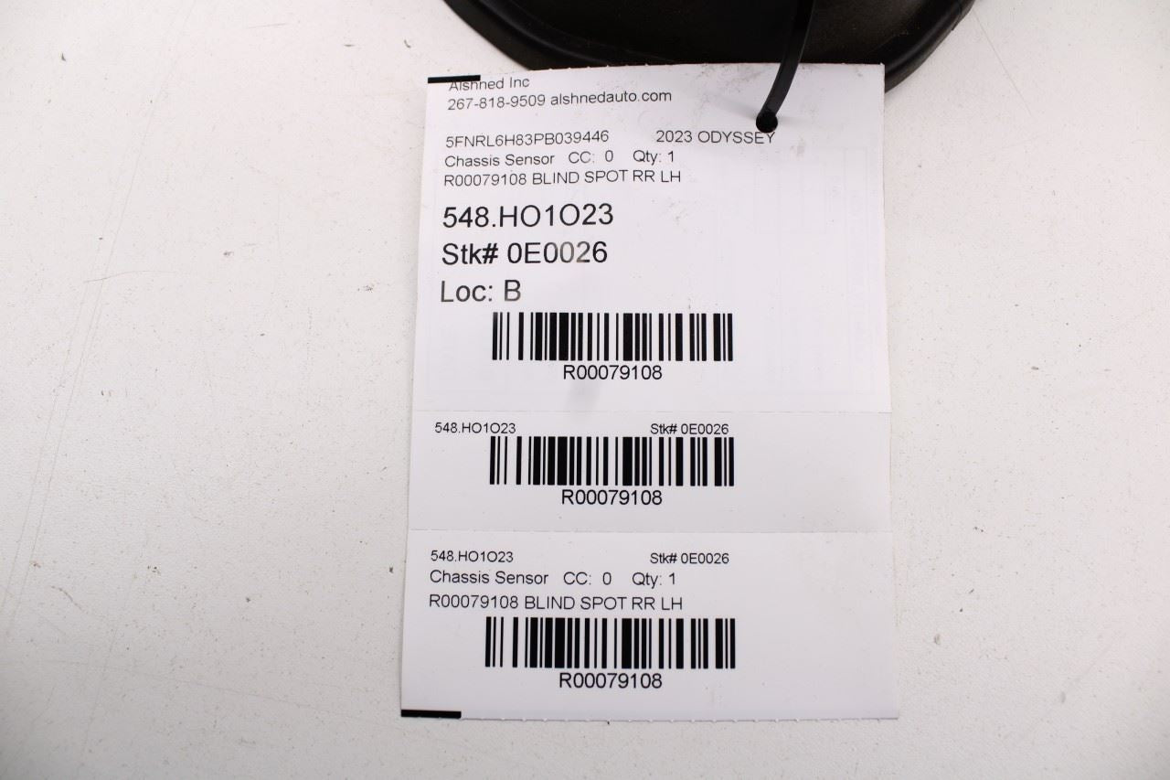 23-2024 Honda Odyssey Touring Rear Left Blind Spot Detection Radar Sensor Module - Alshned Auto Parts