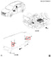 2018-24 Chevrolet Equinox LT Roof Headliner Hands Free Telephone Microphone Set1