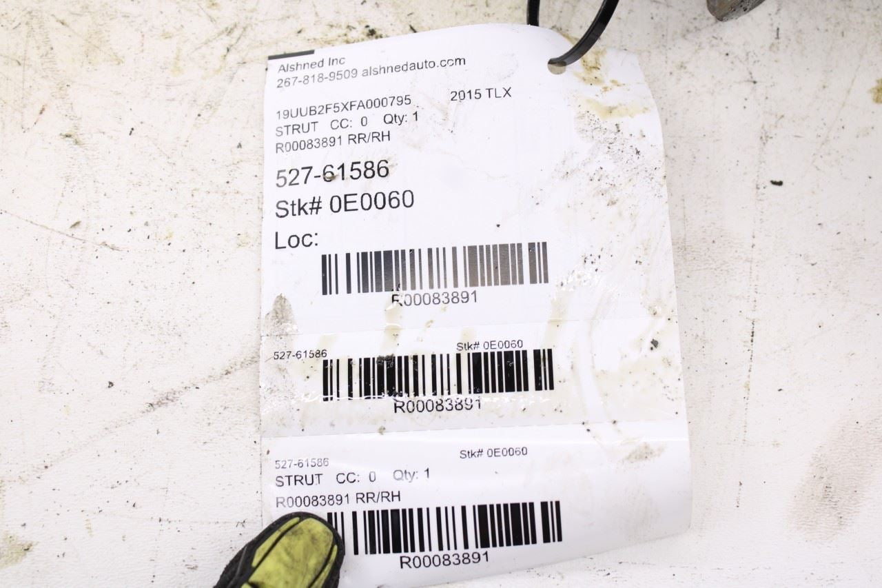 2015-2020 Acura TLX Tech 3.5L FWD Rear Passenger Right Side Shock Strut Absorber11