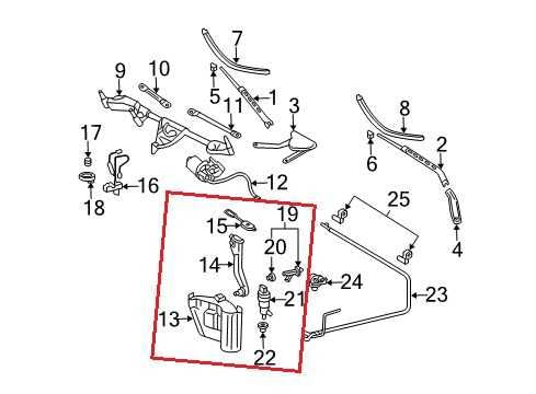 2006-09 Mercedes-Benz CLK350 Front Windshield Wiper Washer Reservoir 20386900201