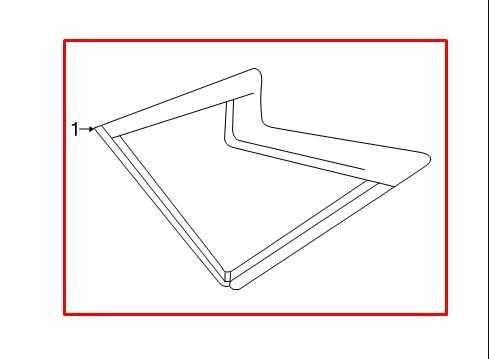 19-25 Infiniti QX50 LUXE Rear Left Driver Side Quarter Window Glass 83301-5NA0C - Alshned Auto Parts
