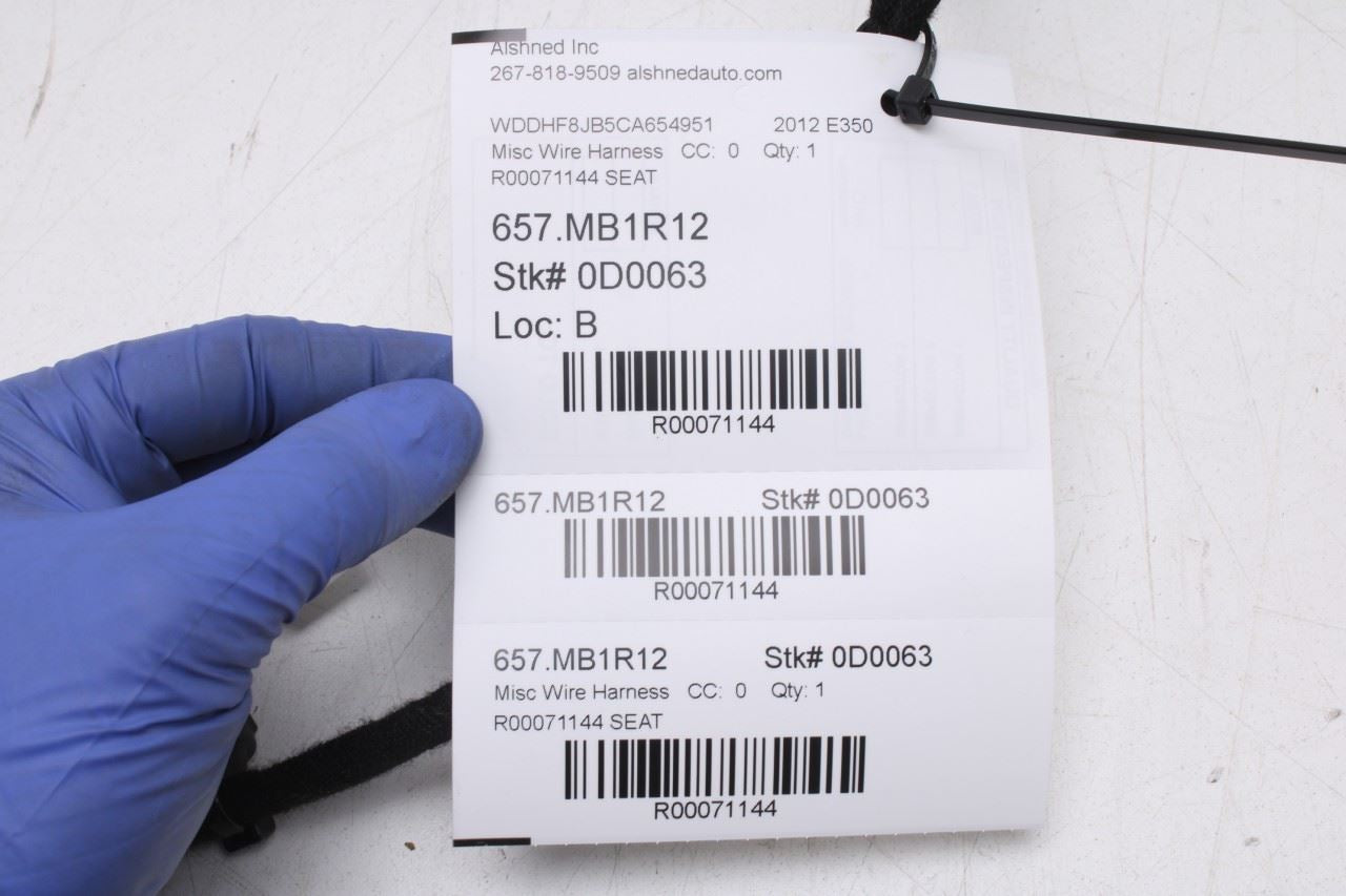 10-16 Mercedes-Benz E350 Sport 4Matic Front Left Seat Wiring Harness 2128206513 - Alshned Auto Parts