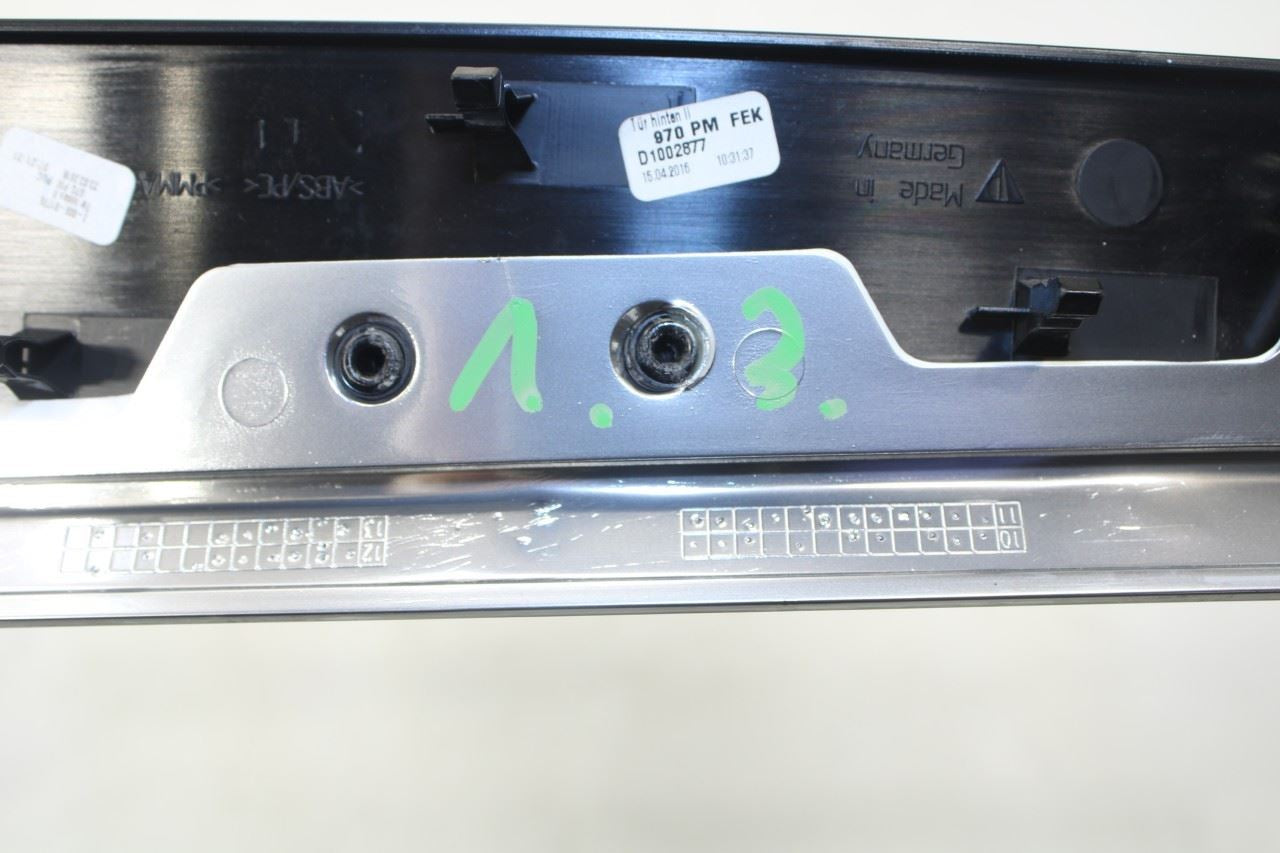 2014-2016 Porsche Panamera 4 Rear Left Door Lower Trim Molding 00249-792-80 OEM - Alshned Auto Parts