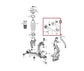 11-2015 Jeep Grand Cherokee 4WD Limited Front Right Upper Control Arm 68217808AB - Alshned Auto Parts