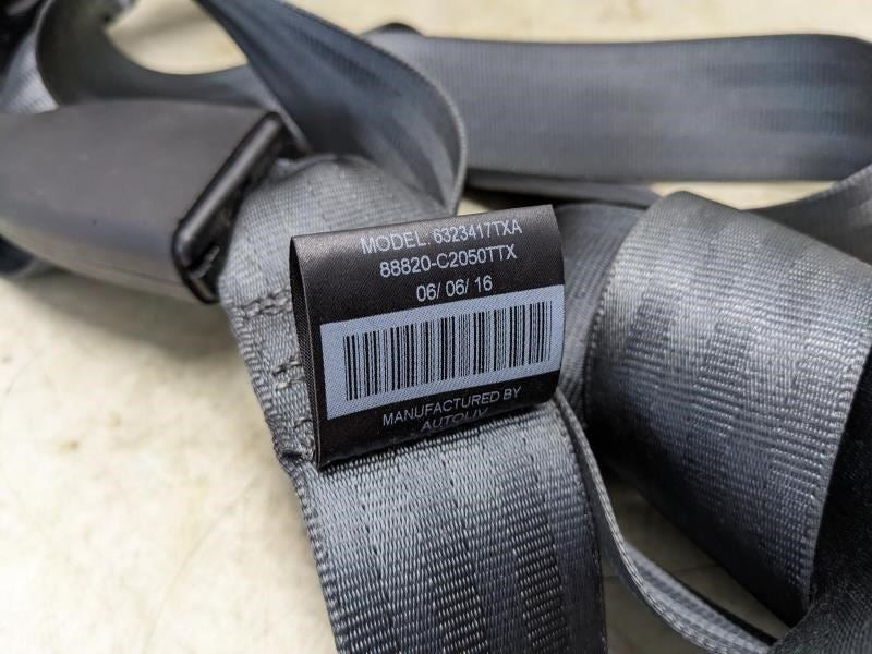 15-17 Hyundai Sonata SE 2.4L FWD Front Passenger Right Side Seat Belt Retractor - Alshned Auto Parts