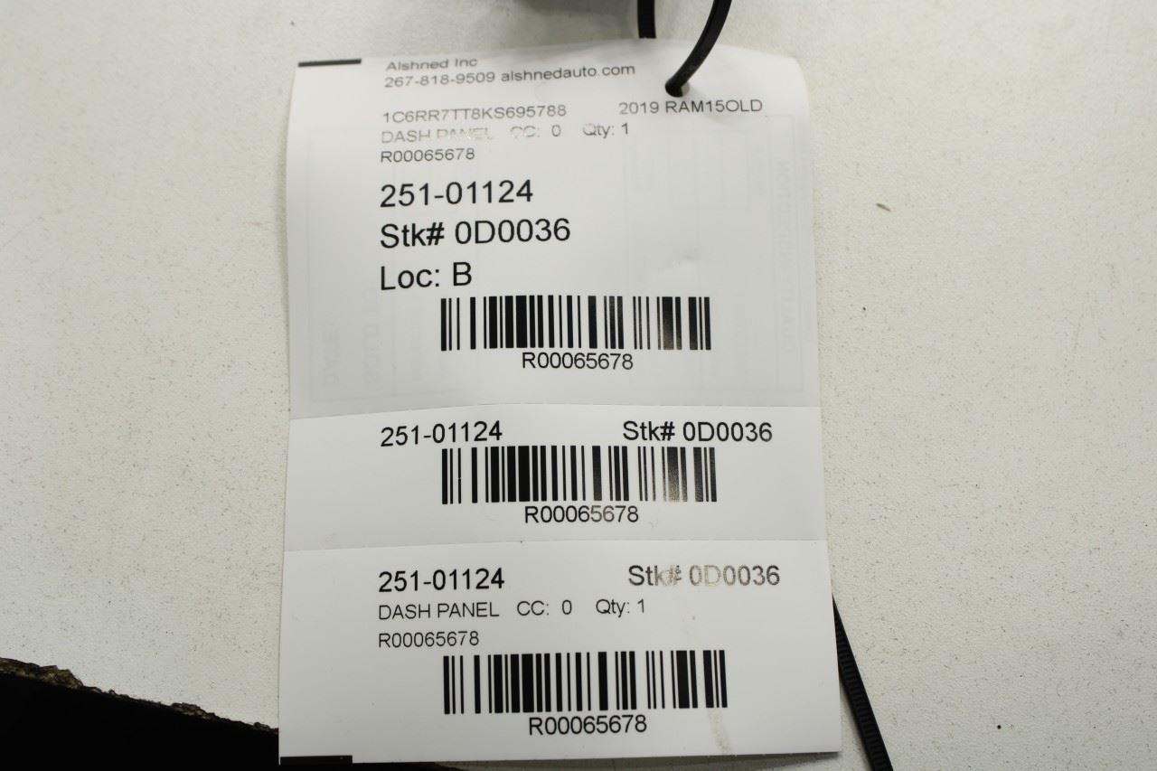 19-24 Ram 1500 Classic Crew Cab 4WD Front Dash Traction Control Tow Haul Switch - Alshned Auto Parts