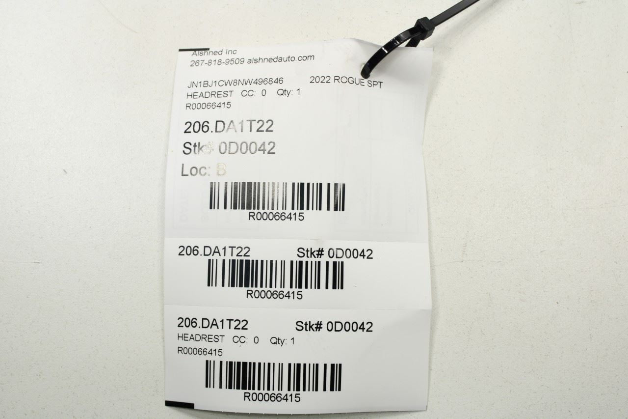 17-22 Nissan Rogue Sport SL AWD Front Right and Left Side Seat Headrest Set of 2 - Alshned Auto Parts