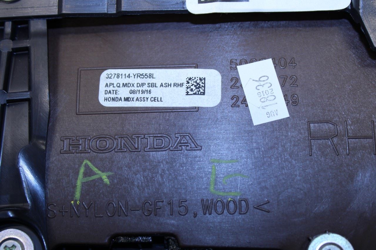 2017-18 Acura MDX Advance Front Right Passenger Door Trim Panel 83501-TZ5-H81ZC - Alshned Auto Parts