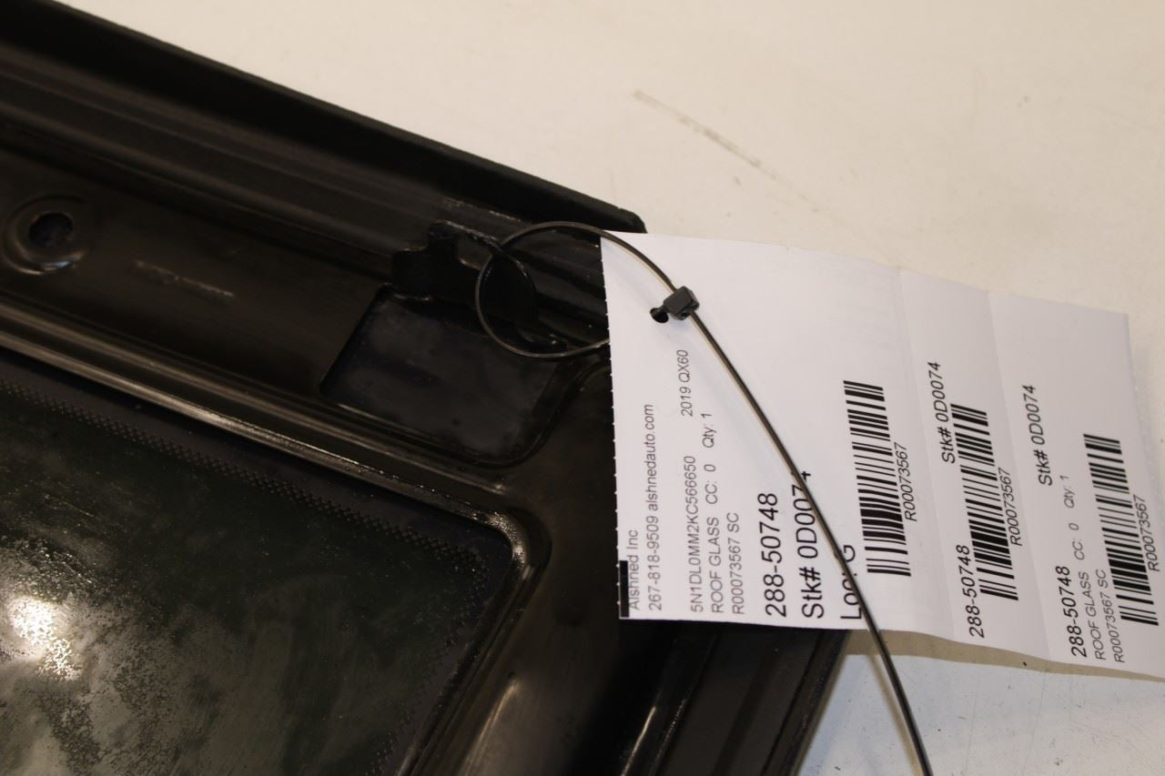 2014-2020 Infiniti QX60 Pure Roof Sunroof Window Glass 91210-3JA0A OEM - Alshned Auto Parts