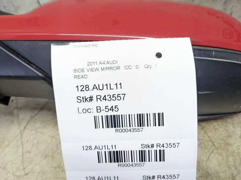 2010-2016 Audi A4 Left Driver Side Rearview Mirror 8K1-857-409-AK-01C OEM *ReaD* - Alshned Auto Parts
