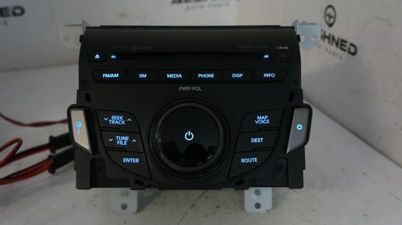 2012-2013 Hyundai Azera Navigation CD Player Radio Faceplate Control w/ Receiver2