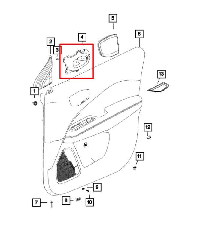 18-23 Jeep Compass Latitude Front RH Door Interior Release Handle 5SX64TRMAA OEM - Alshned Auto Parts