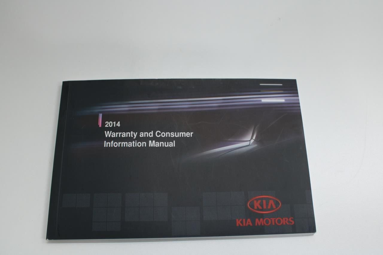 2014 Kia Sorento Owners Manual Set with Case A2PO-EUJOG OEM - Alshned Auto Parts