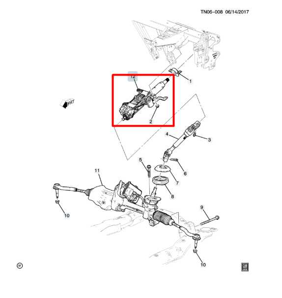 2019-2024 Chevrolet Blazer 2LT 2.0L FWD Steering Column Assembly 84703391 OEM - Alshned Auto Parts