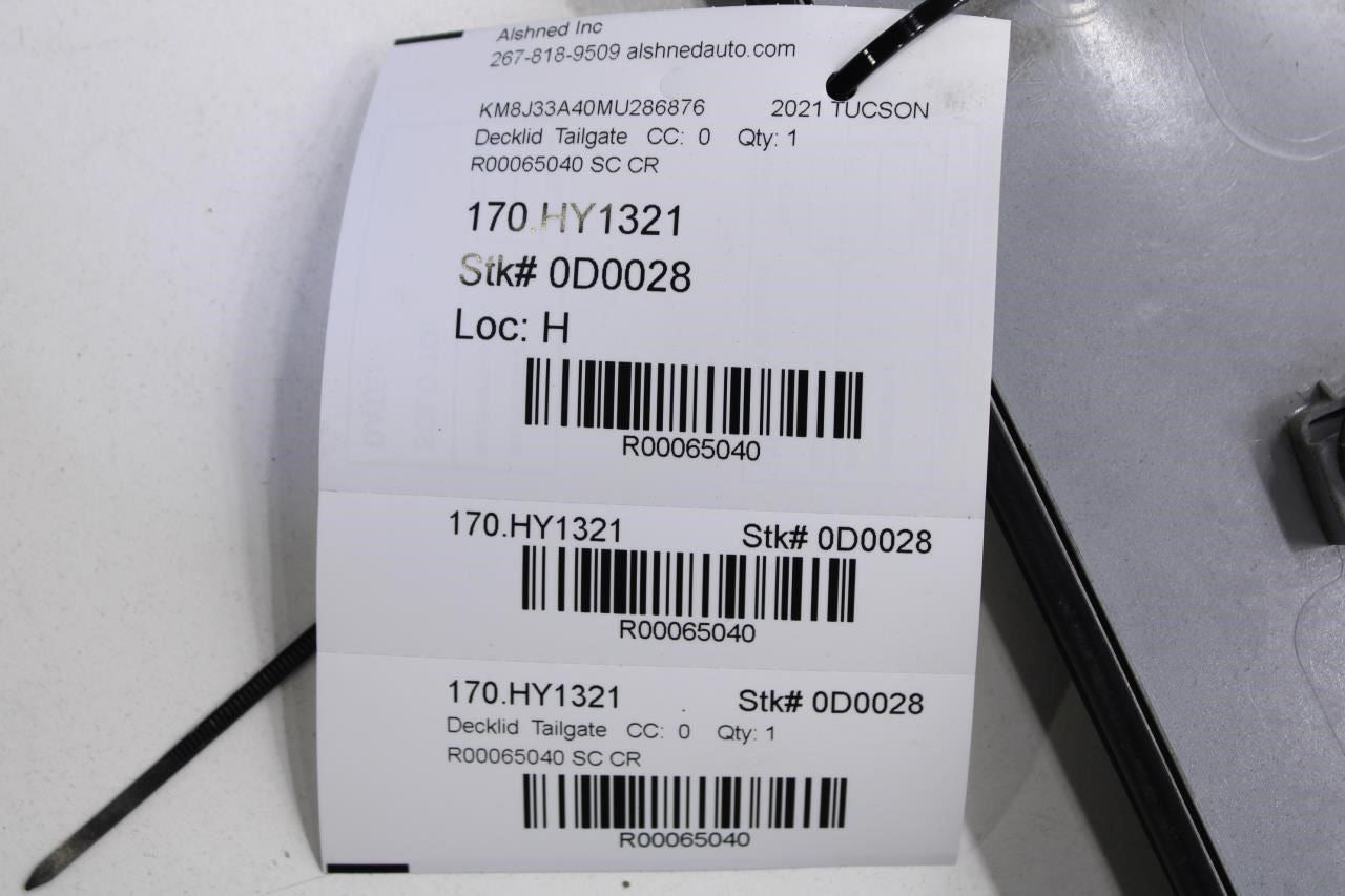 19-21 Hyundai Tucson Value Liftgate Lower Finish Panel Molding 87370-D3030 *ReaD - Alshned Auto Parts