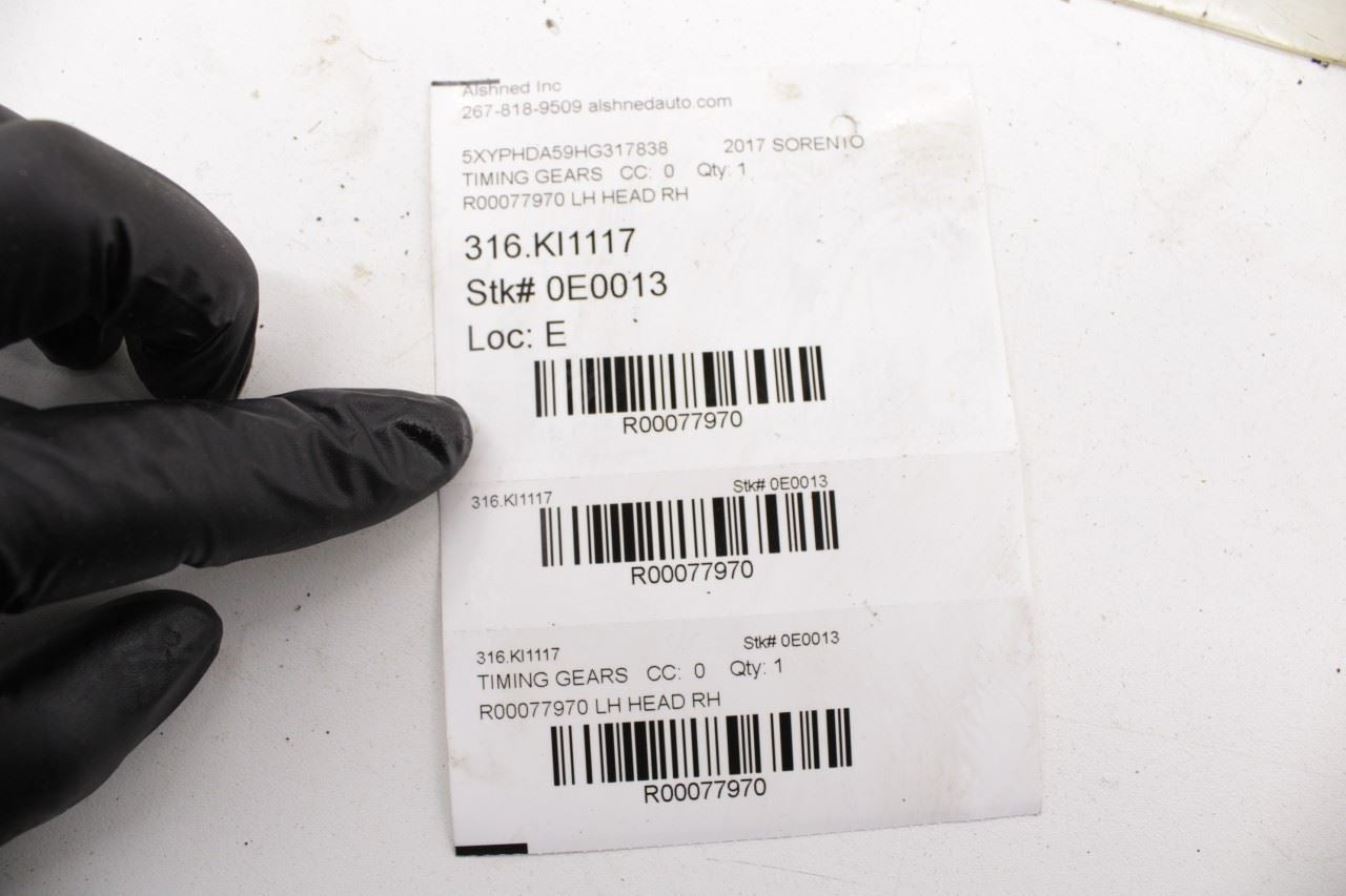 2014-18 Kia Sorento EX 3.3L Intake Camshaft Timing Gear Sprocket 24350-3CGA1 OEM - Alshned Auto Parts