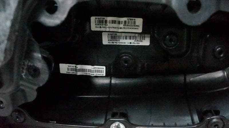 2014-2019 Kia Soul Rear Right Passenger Side Door Trim Panel 83308-B2020DT1 OEM8