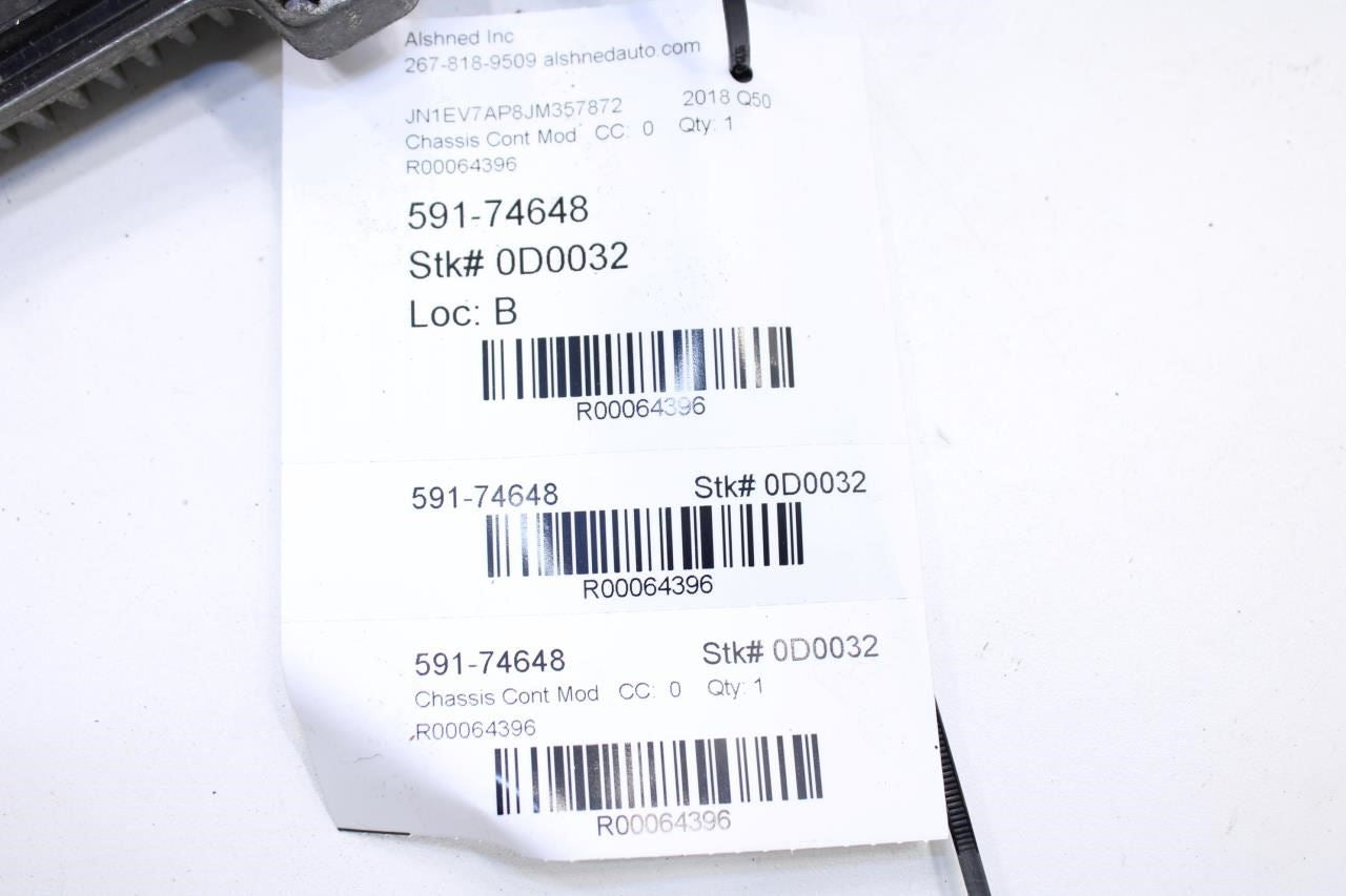 2017-2020 Infiniti Q50 Luxe RWD 3L Engine Control Module ECU ECM 23703-5CA0B OEM - Alshned Auto Parts