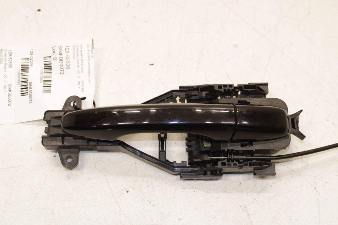 15-16 Volvo S60 T5 Premier Front RH Passenger Side Exterior Door Handle 39832341 - Alshned Auto Parts