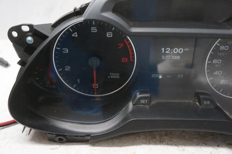 2009 Audi A4 Prestige Speed Gauge Instrument Cluster 92K Mileage 8K0-920-980-A - Alshned Auto Parts
