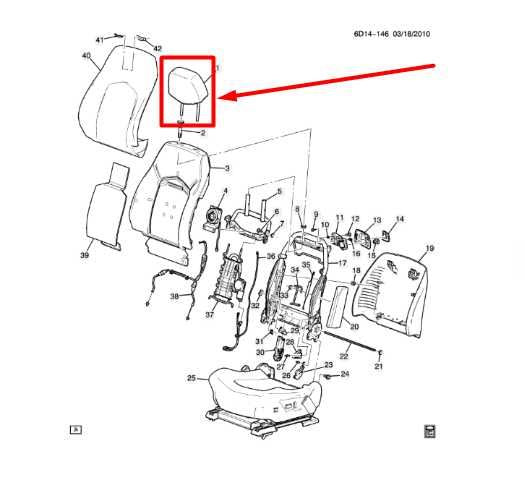 2011-2014 Cadillac CTS Coupe Front Left or Right Seat Headrest 20812526 OEM - Alshned Auto Parts