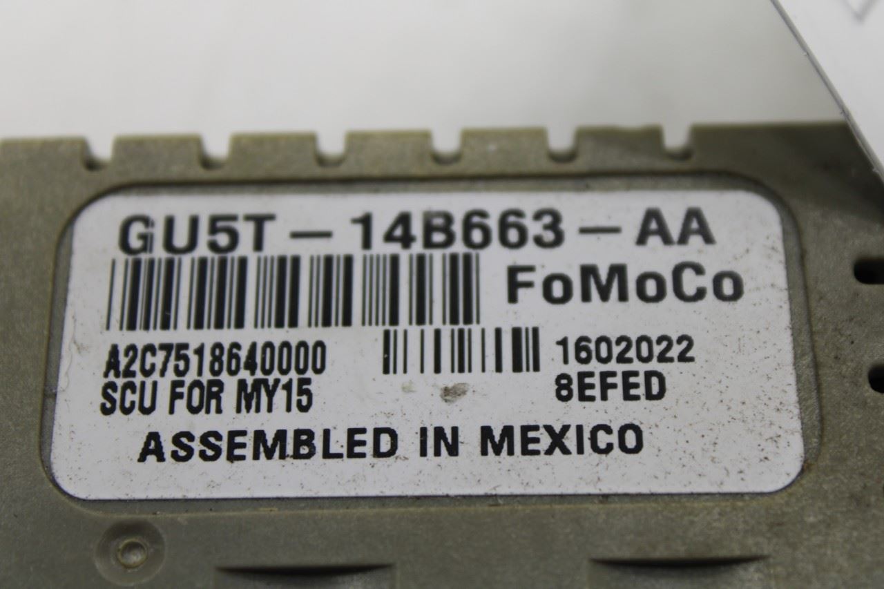 2015-2017 Ford F150 SuperCab Lariat Front Heated Cooled Seat Control Module - Alshned Auto Parts