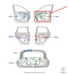 2020 Ford Escape SEL Front Right Passenger Door Wire Harness LX6T-14630-NBD OEM - Alshned Auto Parts