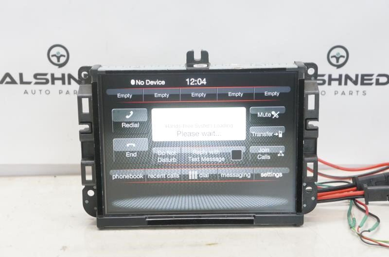 2017 Jeep Grand Cherokee Uconnect 8.4'' Display Radio Navi Receiver 68258671AH - Alshned Auto Parts