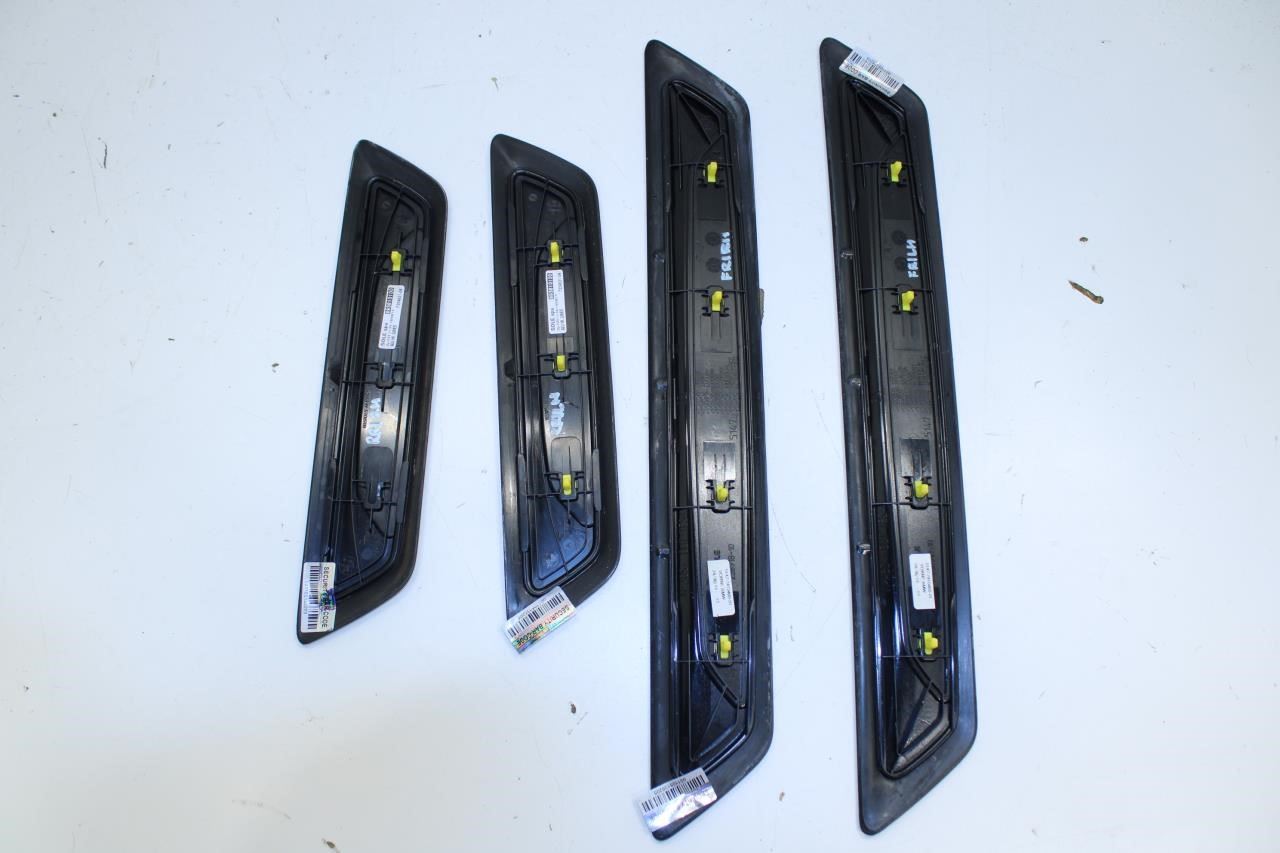 2015-16 BMW 435i Gran Coupe Front & Rear Sill Scuff Kick Plate Trim Set of 4 - Alshned Auto Parts