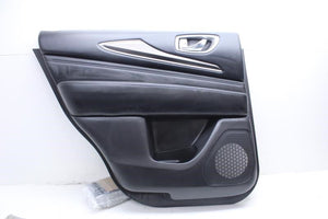 2016-2020 Infiniti QX60 Rear Left Driver Door Trim Panel 829A1-9NF0A OEM *ReaD*