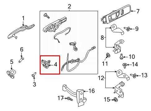 2025-26 Ford Explorer Interceptor Rear Left Driver Side Door Lock Latch Actuator1