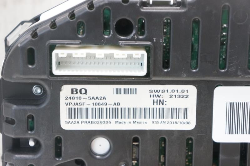 2017-19 Nissan Murano Speed Gauge Instrument Cluster Unknown Mileage 24810-5AA2A - Alshned Auto Parts
