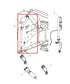 2011-18 Jeep Wrangler Unlimited Sport Rear Left Side 2nd Row Seat Belt Retractor - Alshned Auto Parts