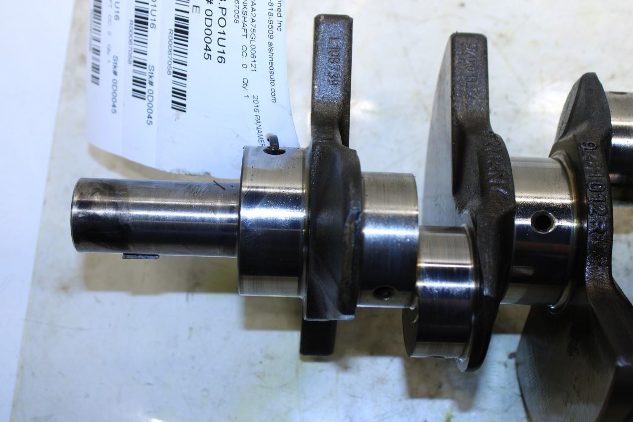 2011-2016 Porsche Panamera 4 3.6L Engine Motor Crankshaft 946-102-011-22 OEM - Alshned Auto Parts