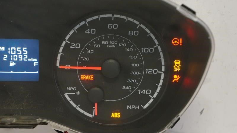 2017-2018 Subaru Impreza 2.0L Speedometer Gauge Instrument Cluster 21K Mileage - Alshned Auto Parts