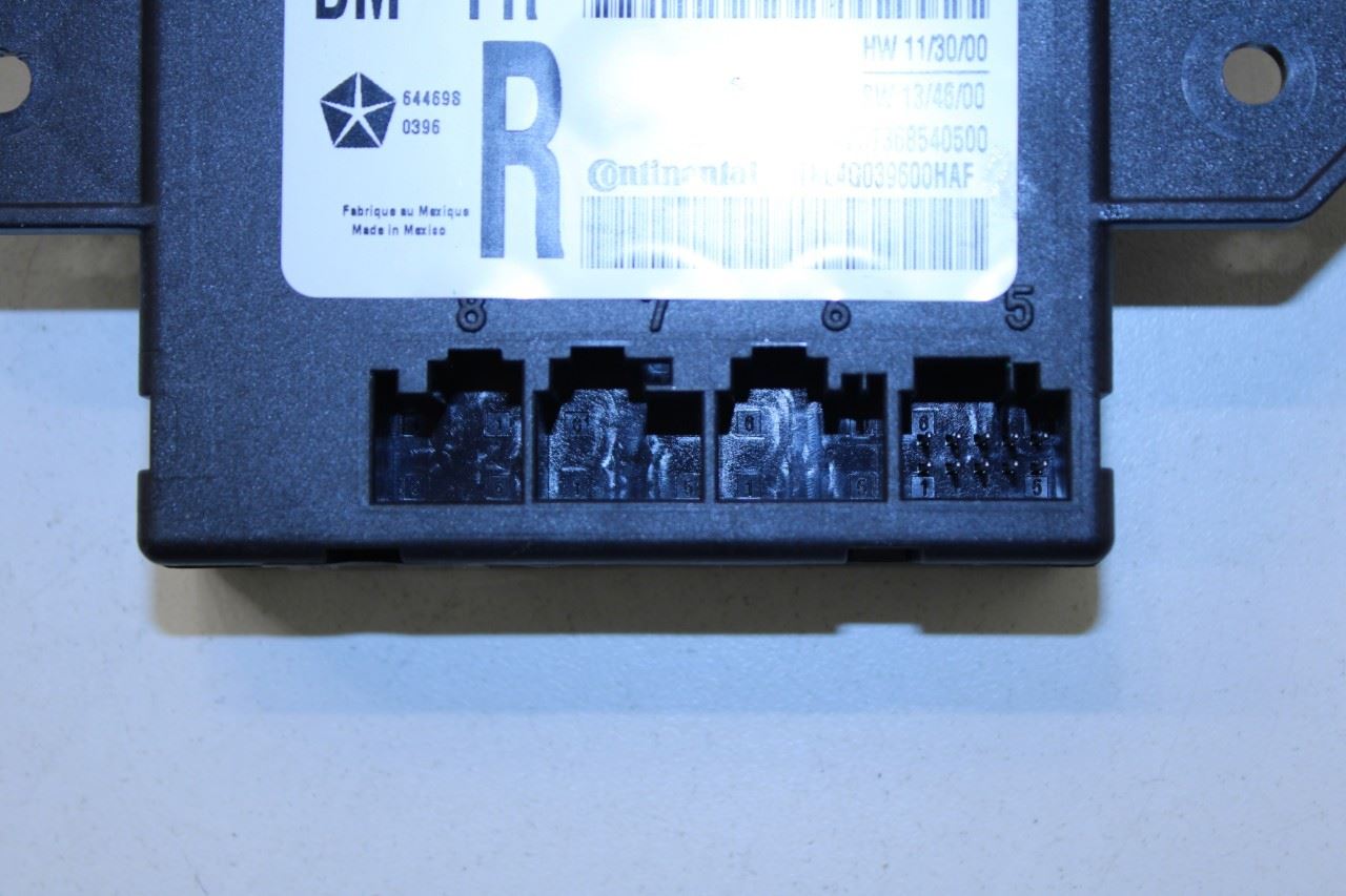 14-20 Jeep Cherokee 75th Anniversary Front Right Door Control Module 68111320AG - Alshned Auto Parts