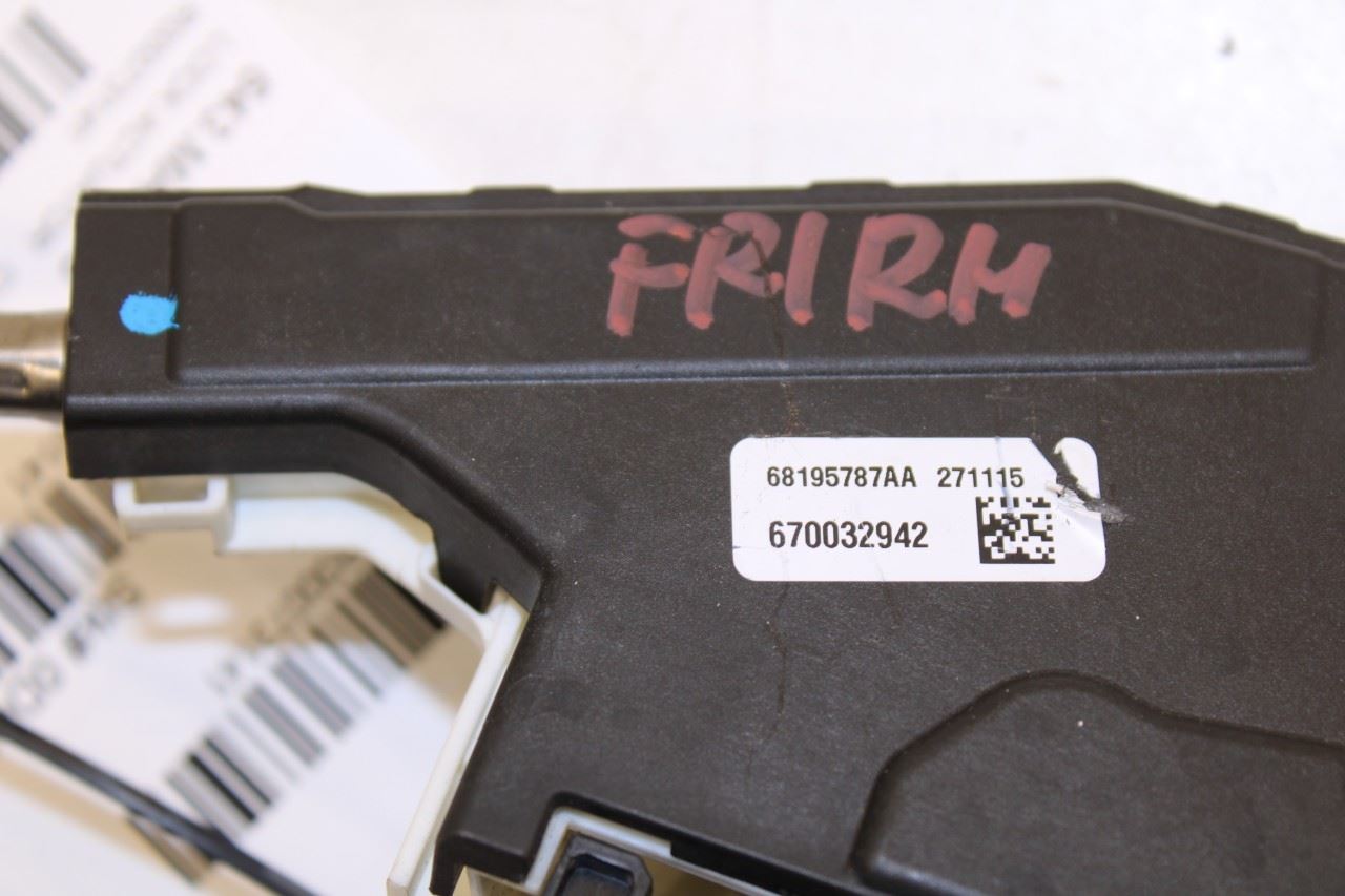 2016-17 Maserati Ghibli S Q4 Front Passenger Right Side Door Lock Latch Actuator - Alshned Auto Parts