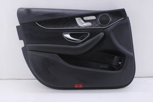 17-21 Mercedes-Benz C300 4Matic Front Left Door Trim Panel 20572047279H15 *ReaD*