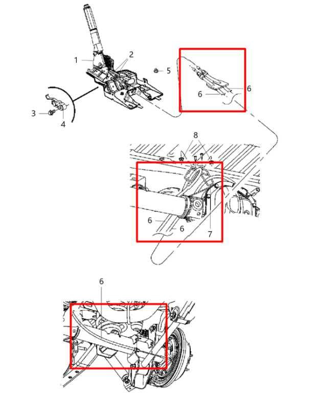 2008-14 Jeep Wrangler Unlimited Sport 4WD Rear Emergency Parking Brake Cable Set - Alshned Auto Parts