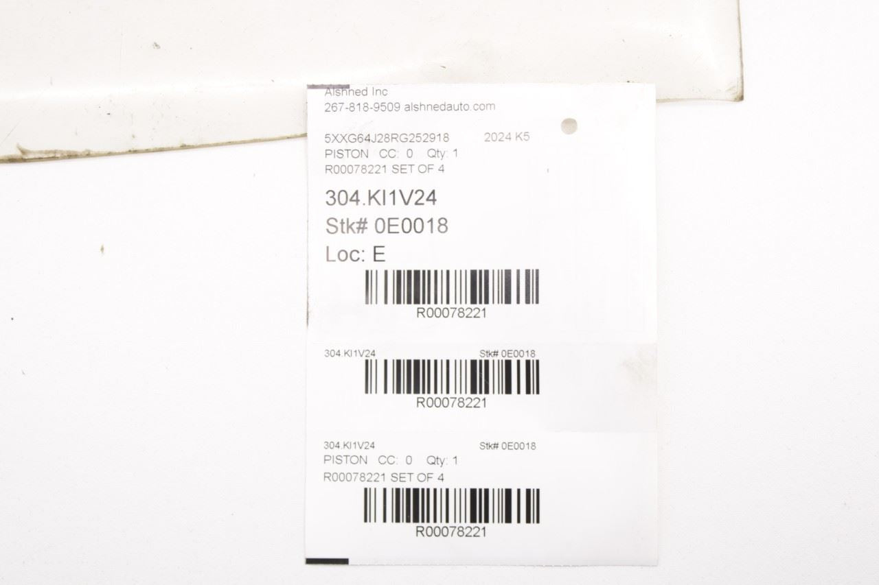 21-24 Kia K5 GT-Line 1.6L Engine Piston with Connecting Rod Set of 4 23041-2M711 - Alshned Auto Parts